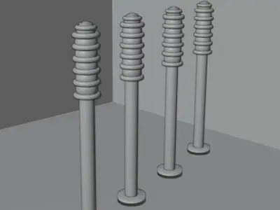 Outdoor Lamp 3D model purchase