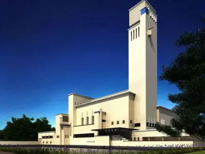 Photorealistic Commercial Building Collection 3D model