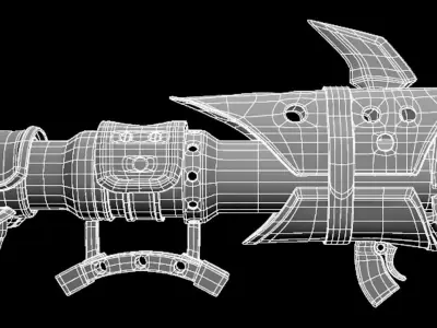 ROCKET JINXS from LEAGUE OF LEGENDS 3D model