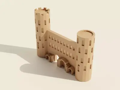 Porta Palatina 3D print model