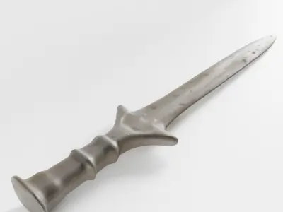 Ancient Roman Gladius - 2 Versions 3D model
