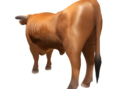 Farm Animals 3D Model Bundle - Part 2 Low-poly 3D model