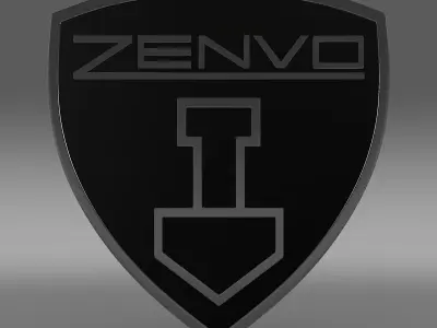 Zenvo Logo 3D model