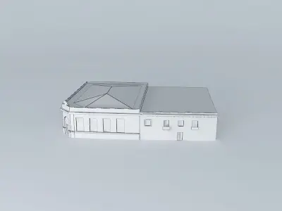 Banco de la Nacion Argentina Free 3D model