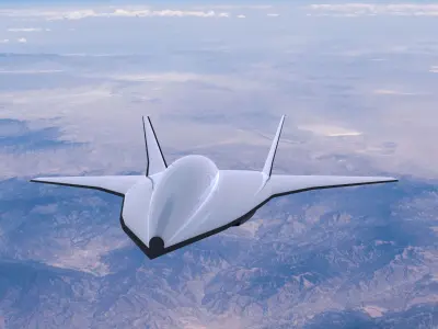 Boeing Hypersonic Valkyrie II 3D model