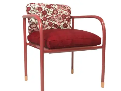 Aliya Dining Chair Free 3D model