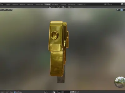Custom SMG Free 3D model
