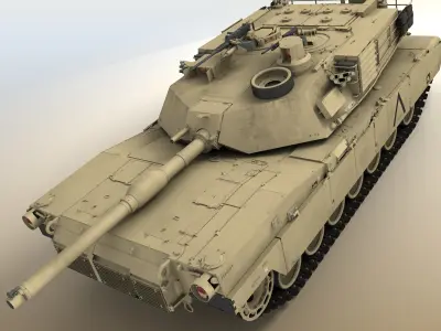 M1A1 Abrams 3D model