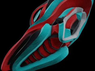 Indigenous Eagle Head Sculpture Free 3D print model