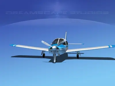 Piper Cherokee Arrow 3D model