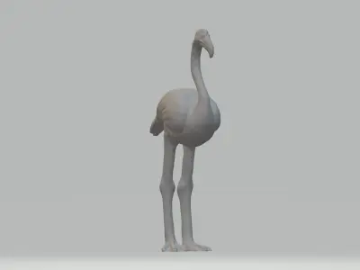 Flamingo 3D Model Free 3D print model