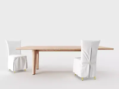 Monreale table Free 3D model