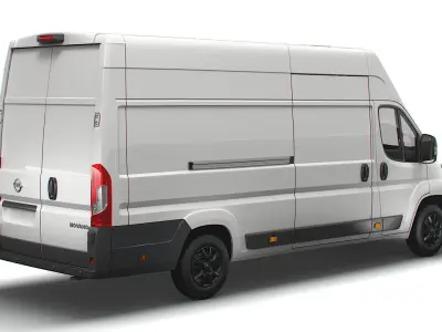 Opel Movano Van L4H3 2022 3D model