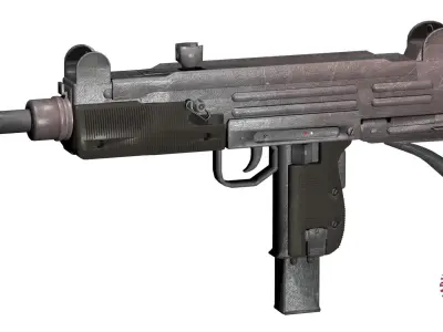 uzi IMI 3D model