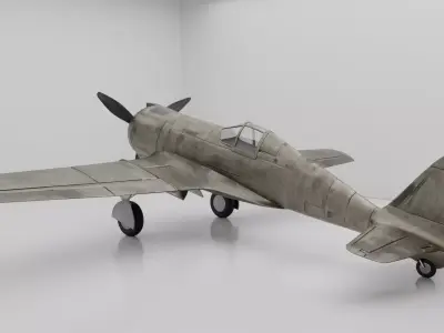 Curtiss Wright 21B 3D model