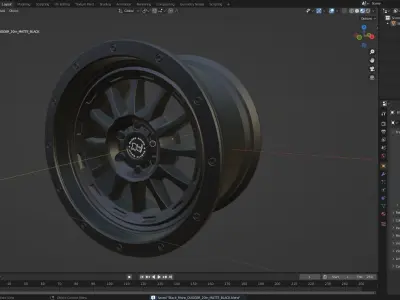 Black Rhino DUGGER Matte Black 3D model