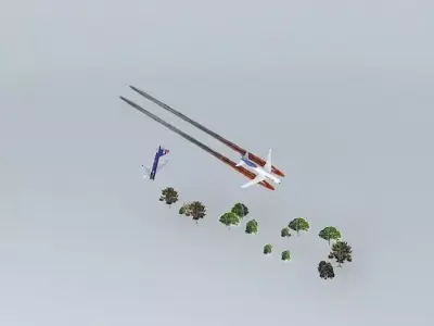 Spirit Airways 120 U.S. Airways 9302 Free 3D model