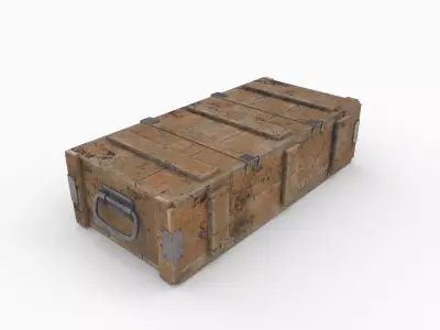 Ammo Crate - PBR Low-poly 3D model