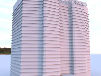 Sky Touch Hotel 3D model