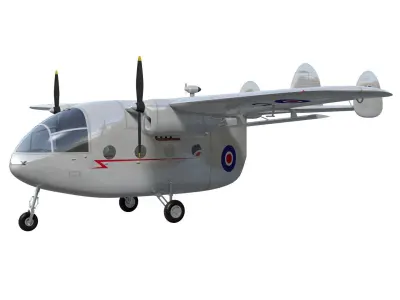 Miles Aerovan 3D model