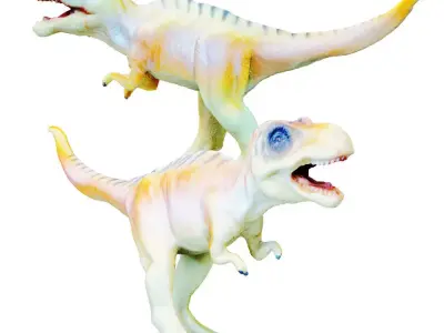 Allosaurus Toy 3D model