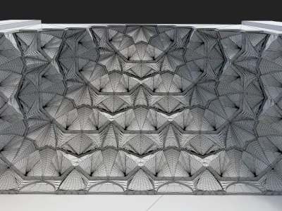 Formal Muqarnas 3D model