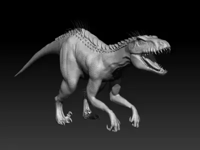 Indoraptor t - rex 3D model