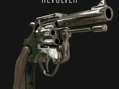 Military Weapons - Modern Weaponry - UVMapped Low-poly 3D model