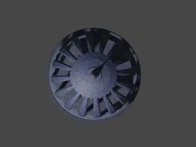 Cage for birds Free low-poly 3D model