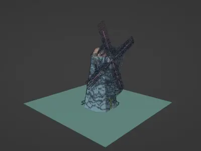 old mill 3D model