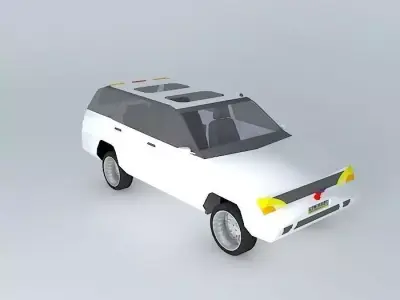 Jefferson Flyer Free 3D model