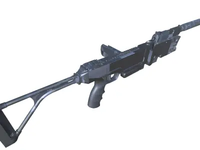 41-Cornershot-USP-gun model 3d game ready model  Low-poly 3D model