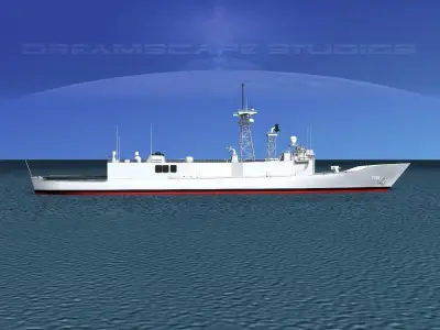 PFG2-1101 ROCS Cheng Kung 3D model