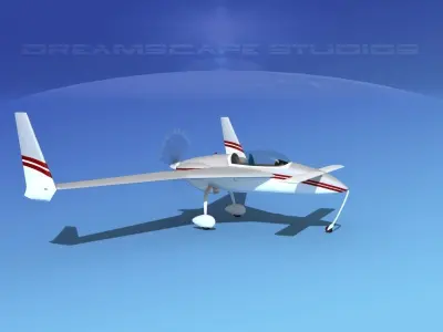 Rutan VariEze V15 3D model