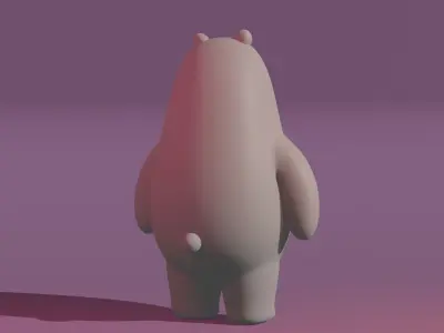 ice Bear 3D model