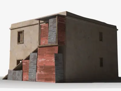 Arab x31 Low-poly 3D model