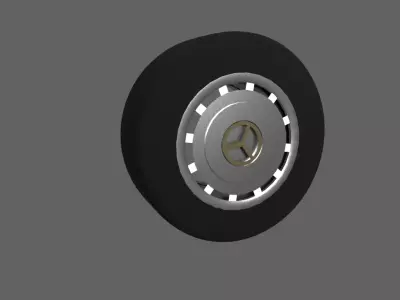 Mercedes tire 3D model