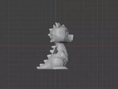 Dragon base 3D print model Free 3D print model