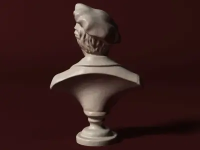 Wagner Bust 3D model