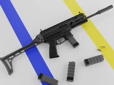 Tsvircoon S Low-poly 3D model