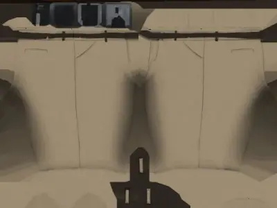 Cool General characer 3D model