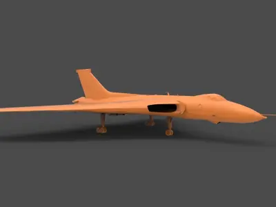Avro Vulcan 3D print model