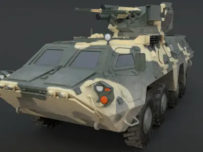 BTR-4 Bucephalus 3D model
