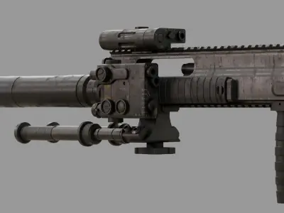 SCAR H-TPR Modular BIG Pack 3D model