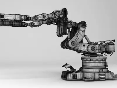 Robot Arm 2 3D model