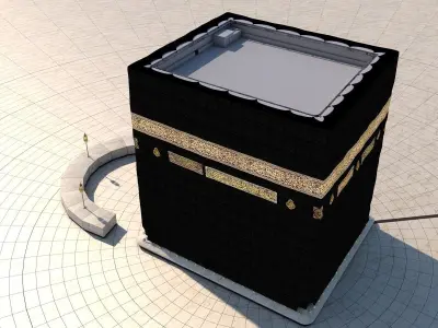 Kaaba 3D model