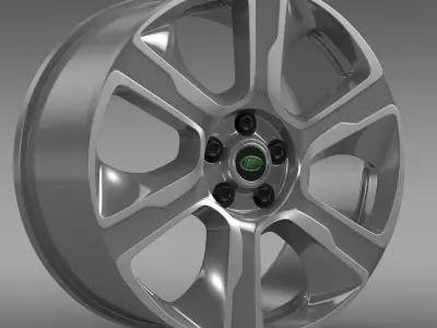 RangeRover Hybrid rim 3D model