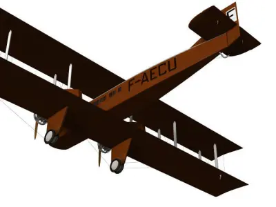 Farman F60 Goliath 3D model