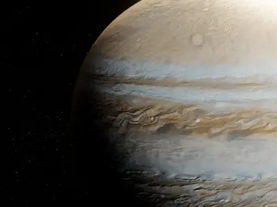 Photorealistic Jupiter High-Res Textures and Sci-Fi Music Pack Low-poly 3D model