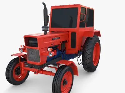 U650 Tractor v8 3D model